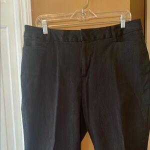 St. John's Bay Dark Gray Straight Leg Pants